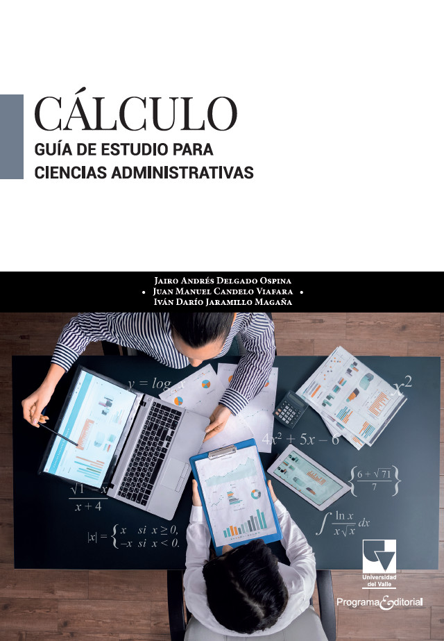 Portada de Cálculo · Jairo Andrés.Cándelo Viáfara , Juan Manuel.Jaramillo Magaña , Iván Darío Delgado Ospina
