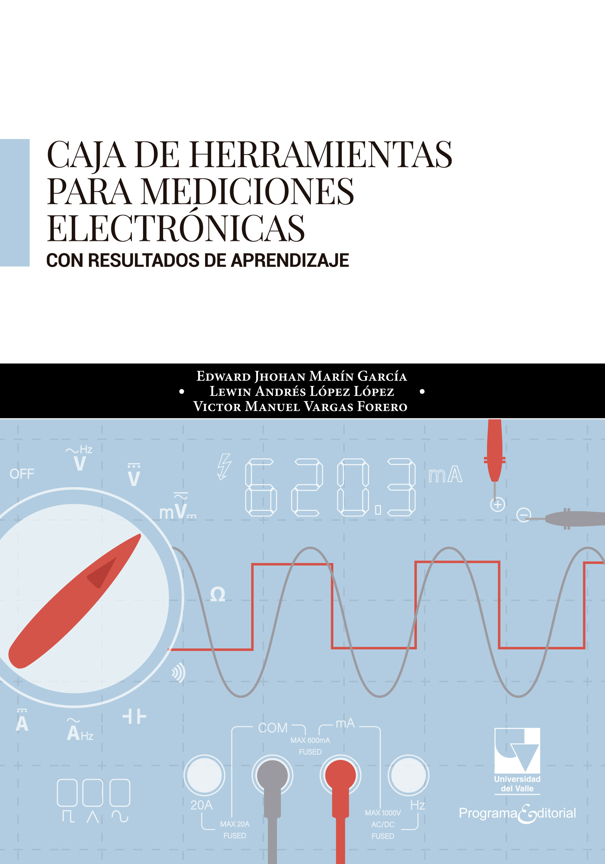Portada de Caja de herramientas para mediciones electrónicas con resultados de aprendizaje