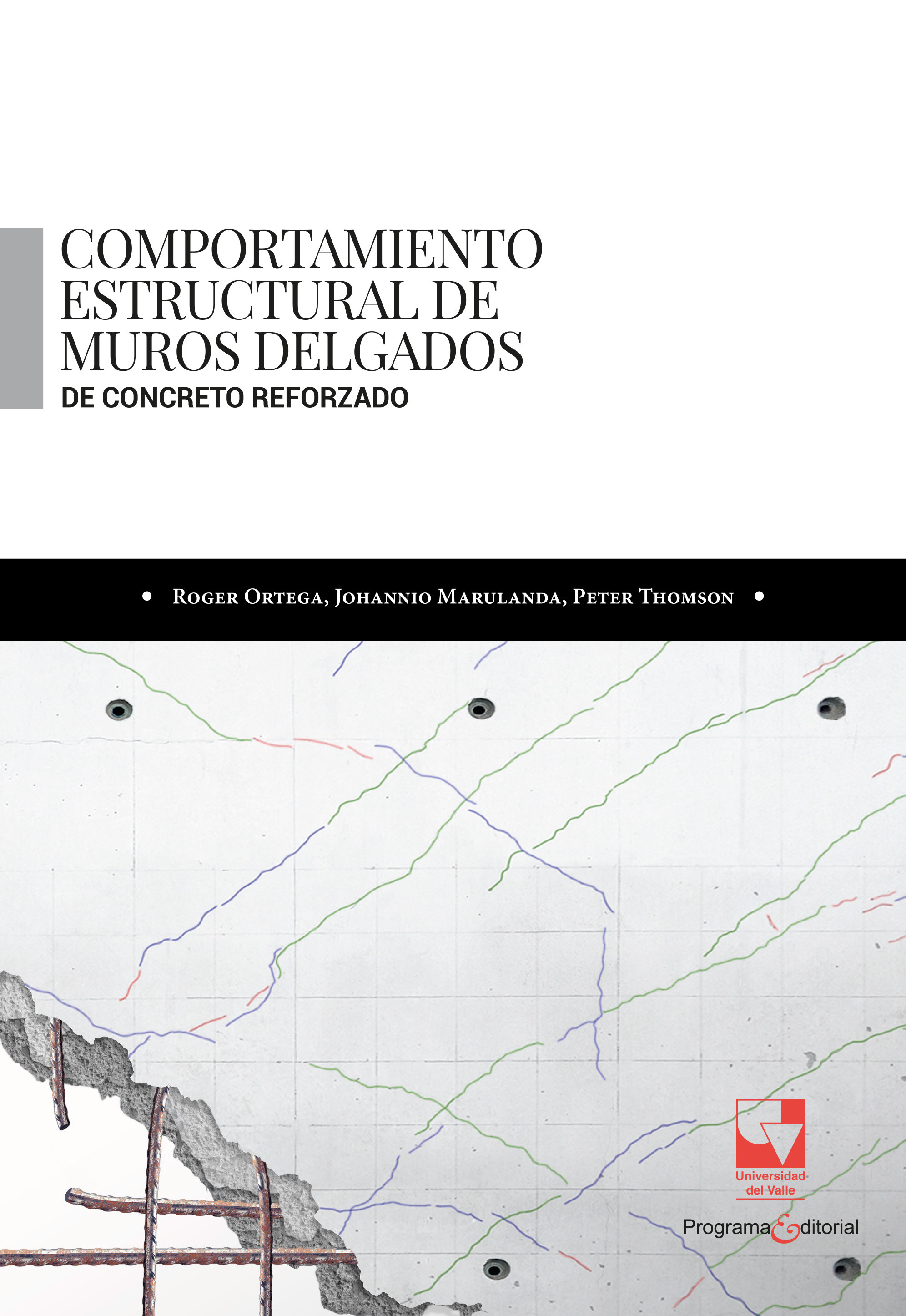 Portada de Comportamiento estructural de muros delgados de concreto reforzado