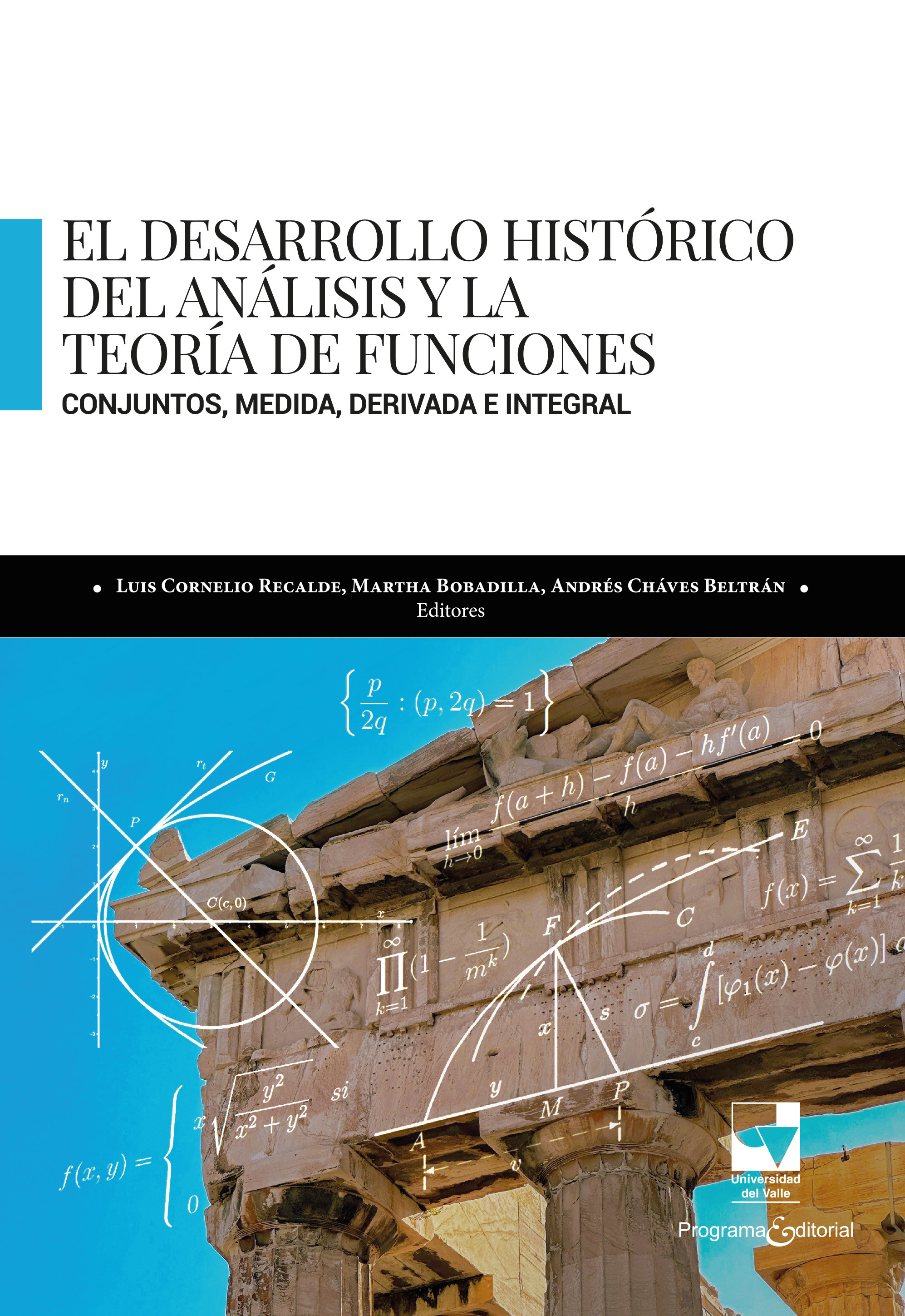 Portada de El desarrollo histórico del análisis y la teoría de funciones