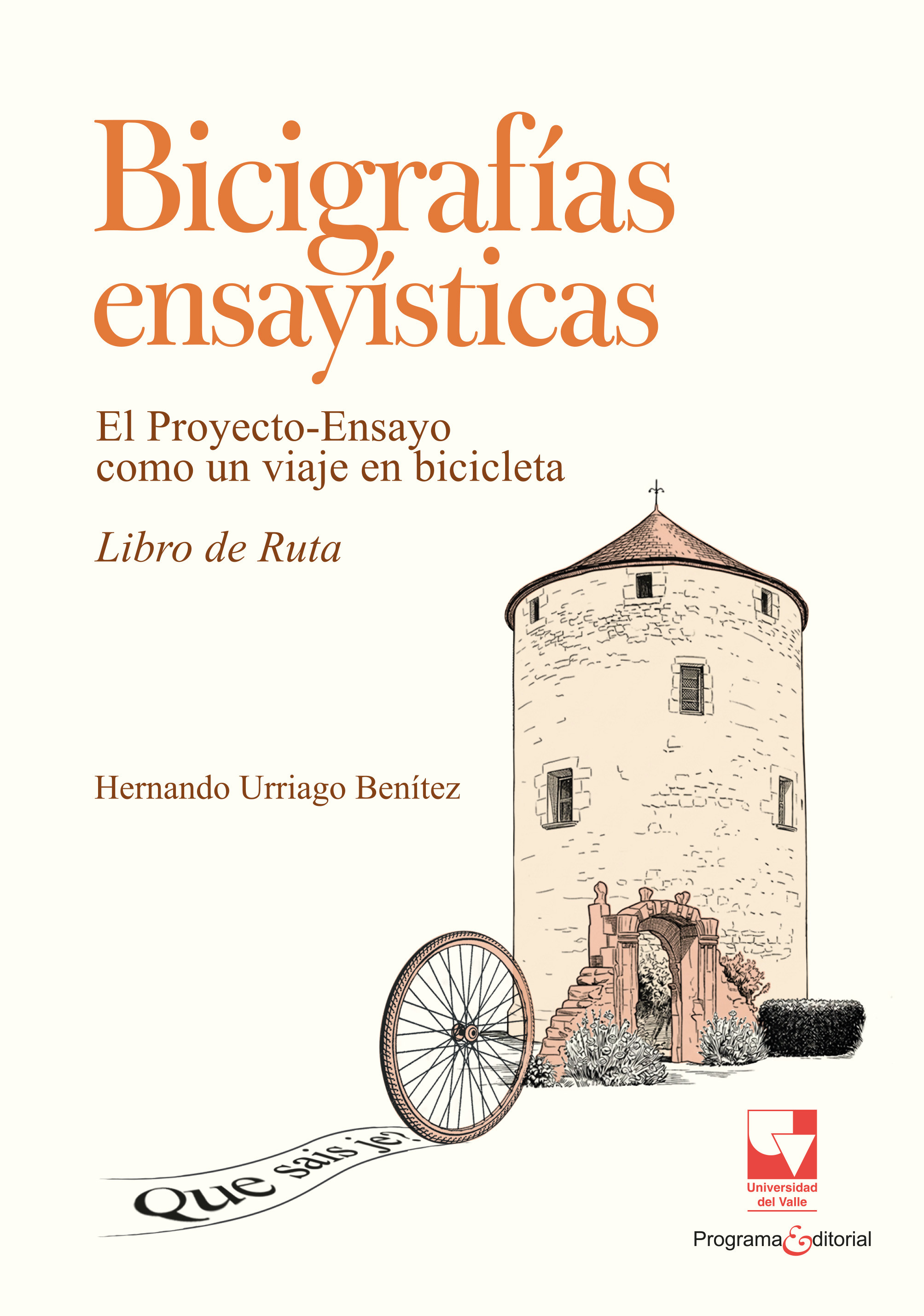 Portada de Bicigrafías ensayísticas