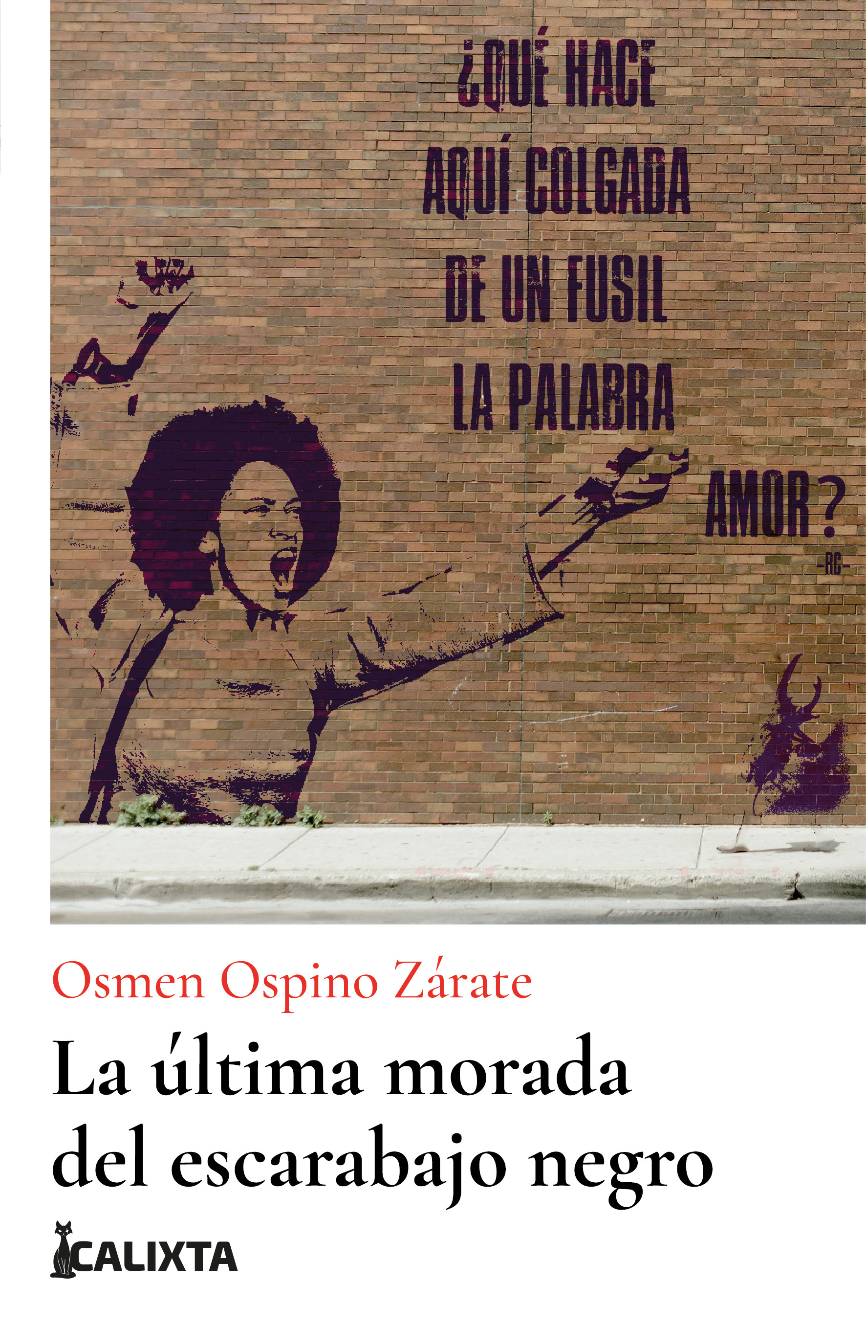 Portada de La última morada del escarabajo negro · Osmen Ospino