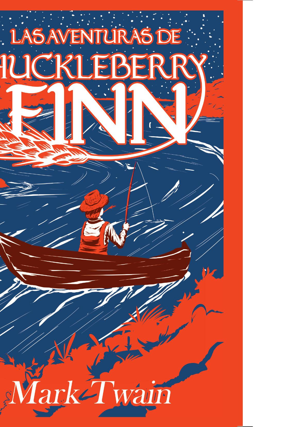Portada de Las aventuras de Huckleberry Finn