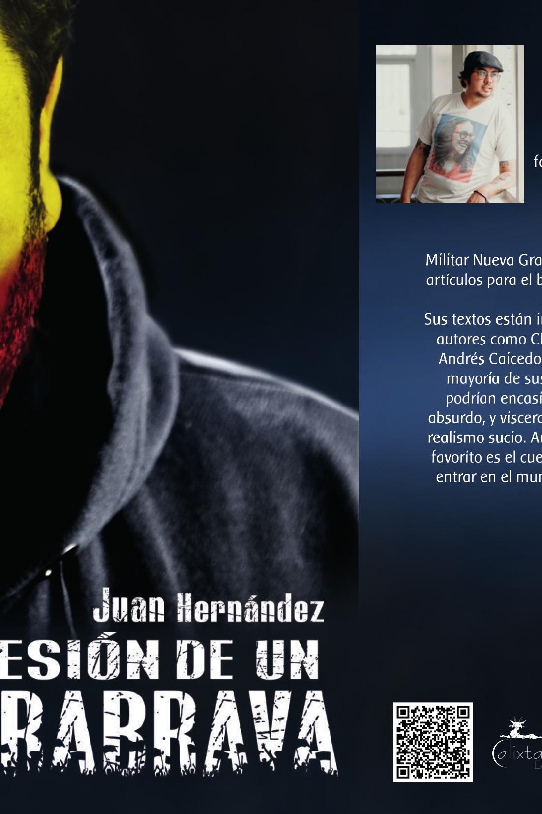 Portada de Confesión de un barra brava