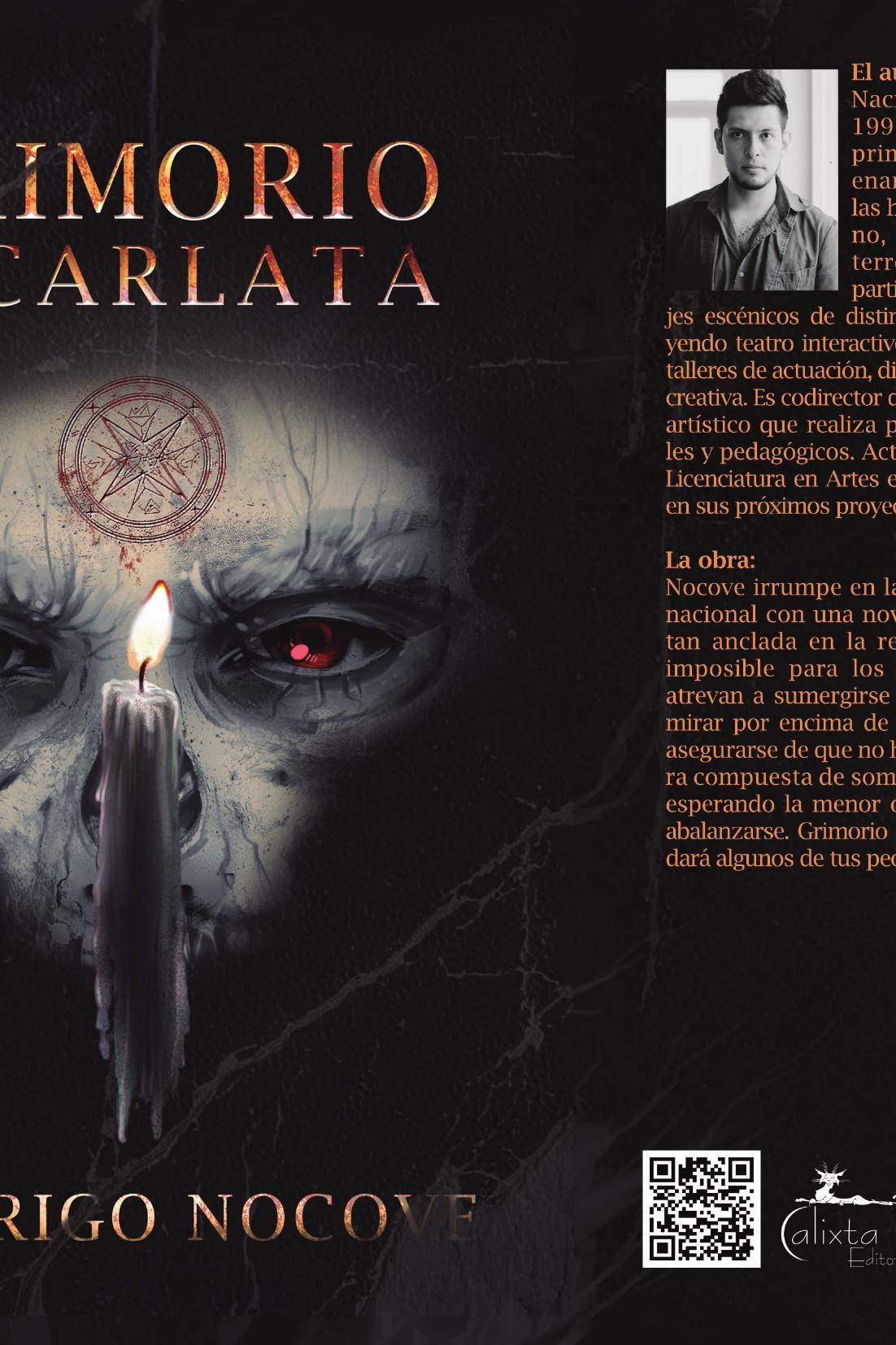 Portada de Grimorio escarlata: La hermandad renace · Rodrigo Nocove