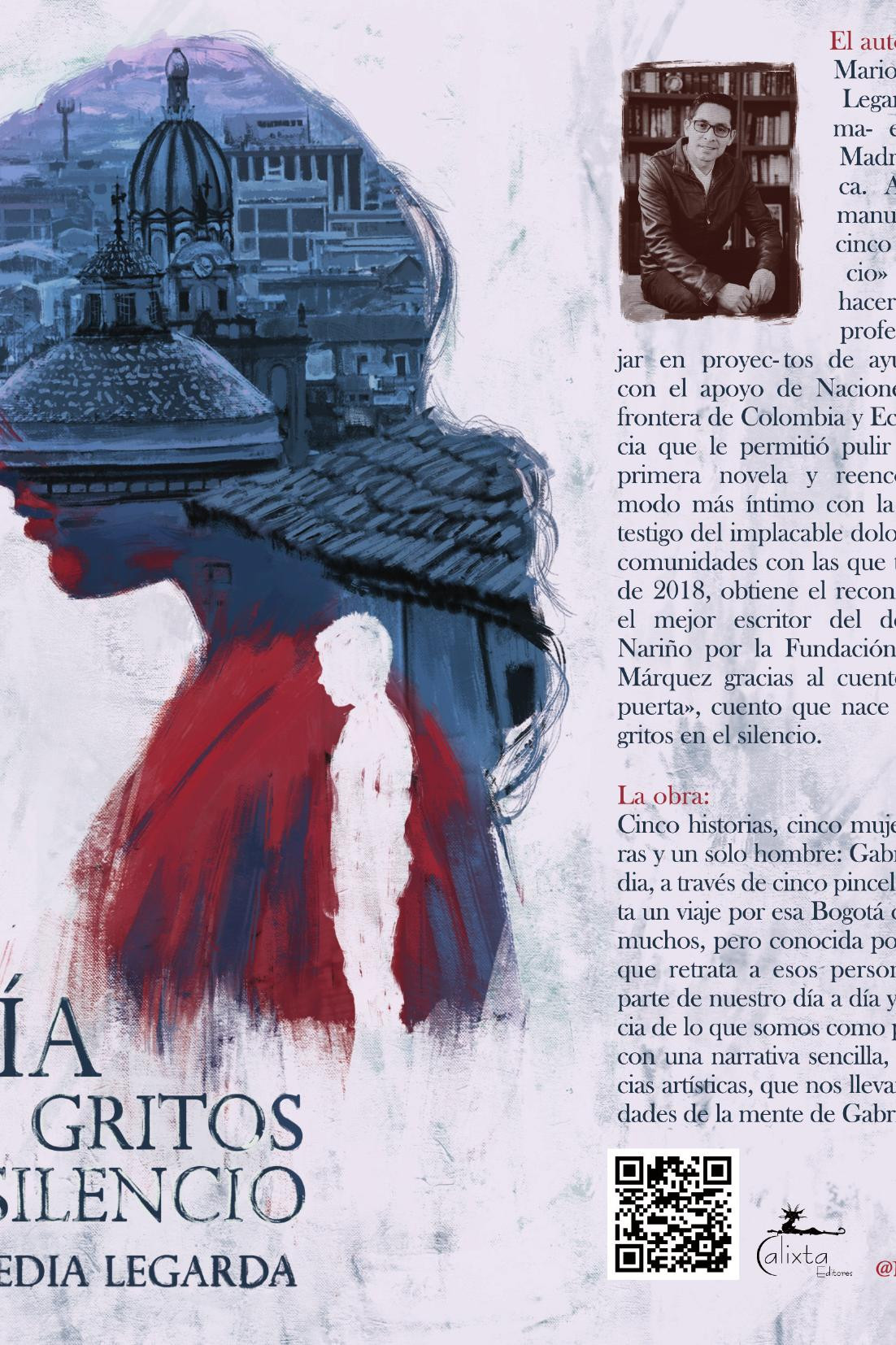 Portada de María: cinco gritos en el silencio