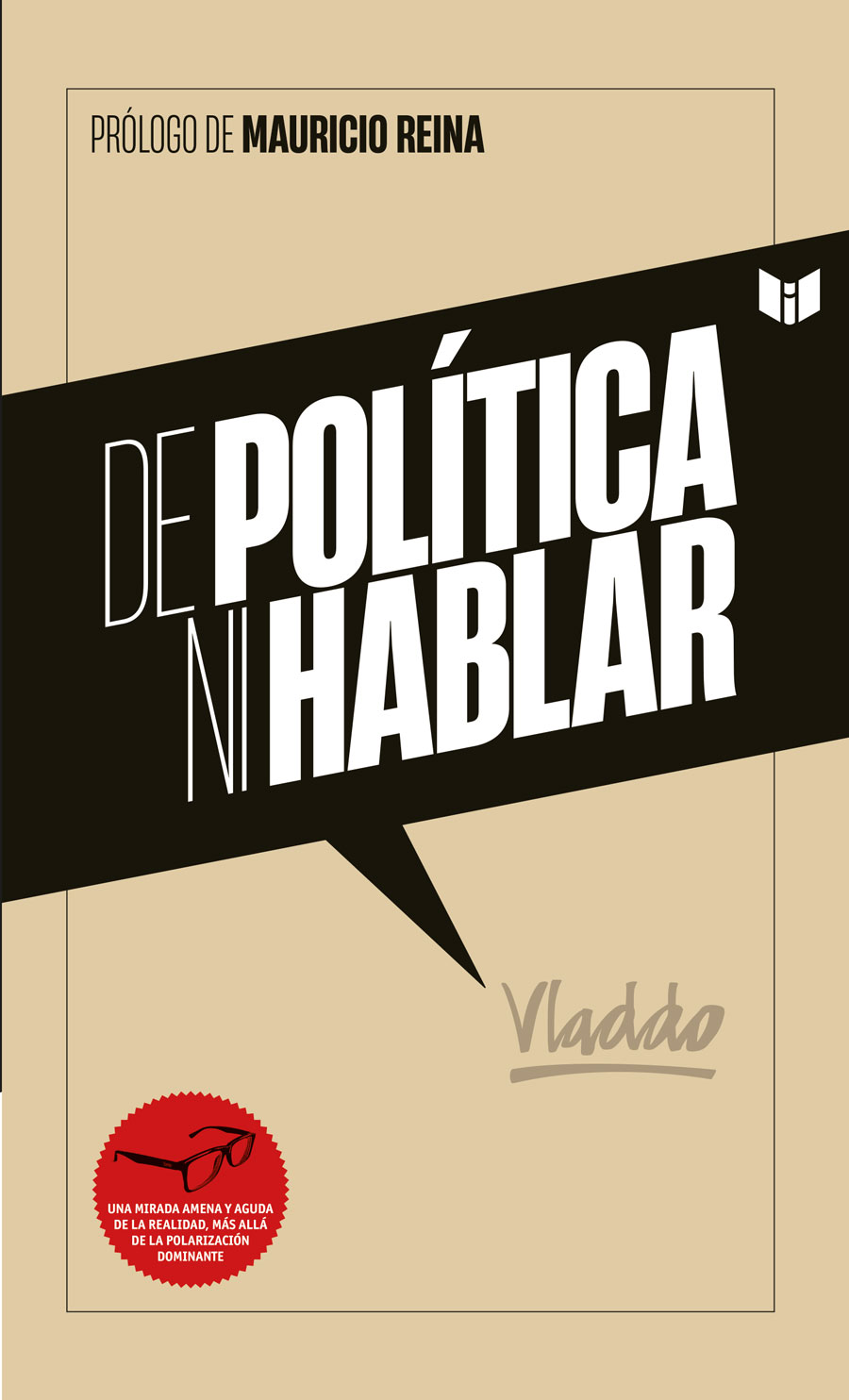 Portada de De política ni hablar