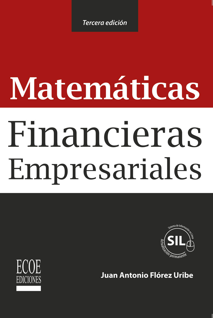Portada de Matemáticas financieras empresariales
