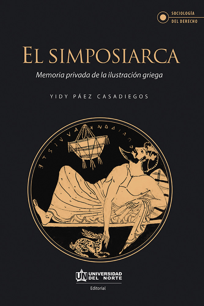 Portada de El simposiarca · Yidy Paéz Casadiegos